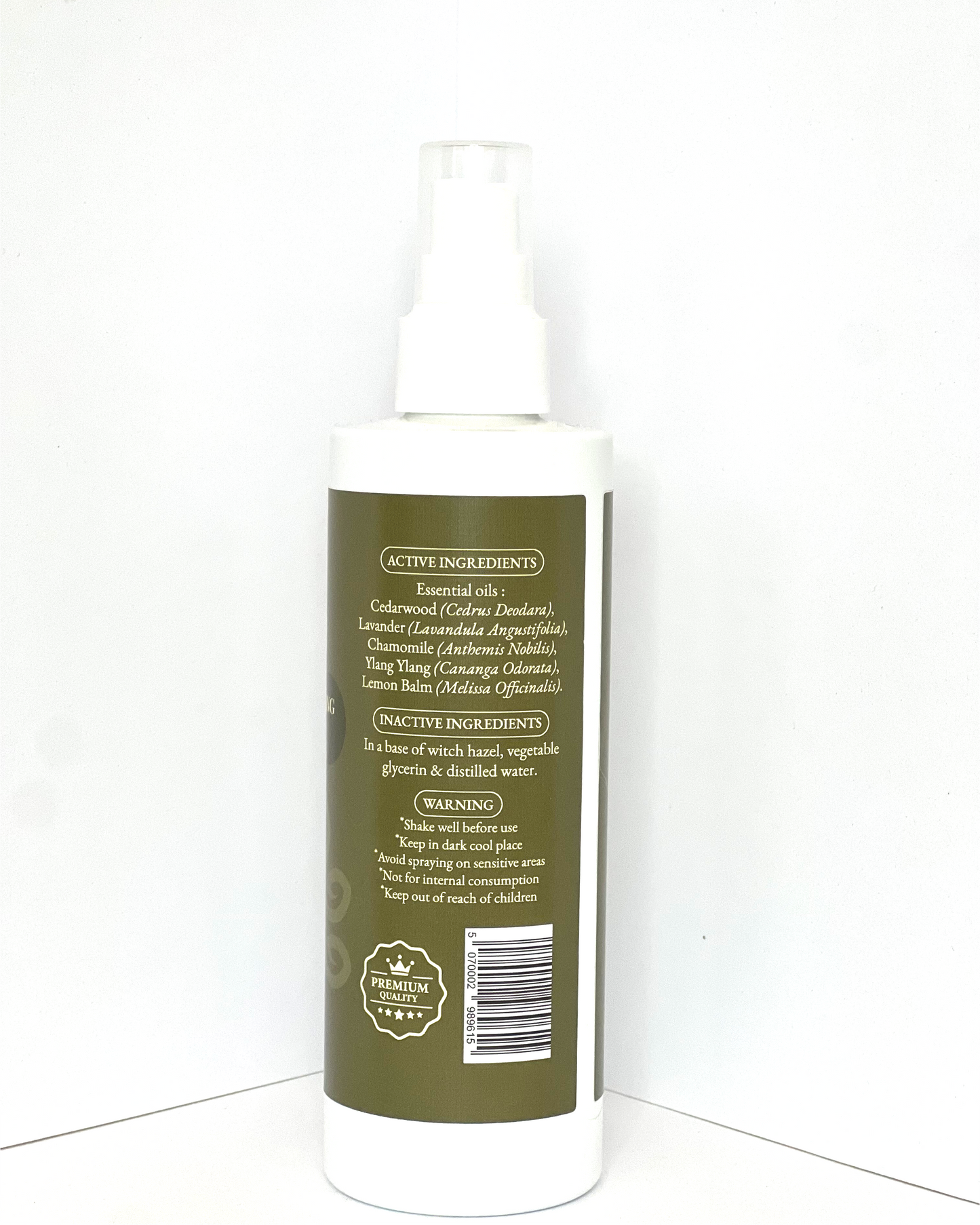 Natural Aromatherapy 'De-stress and Calming Herbal Spray' For Pets, Munati, 200ml