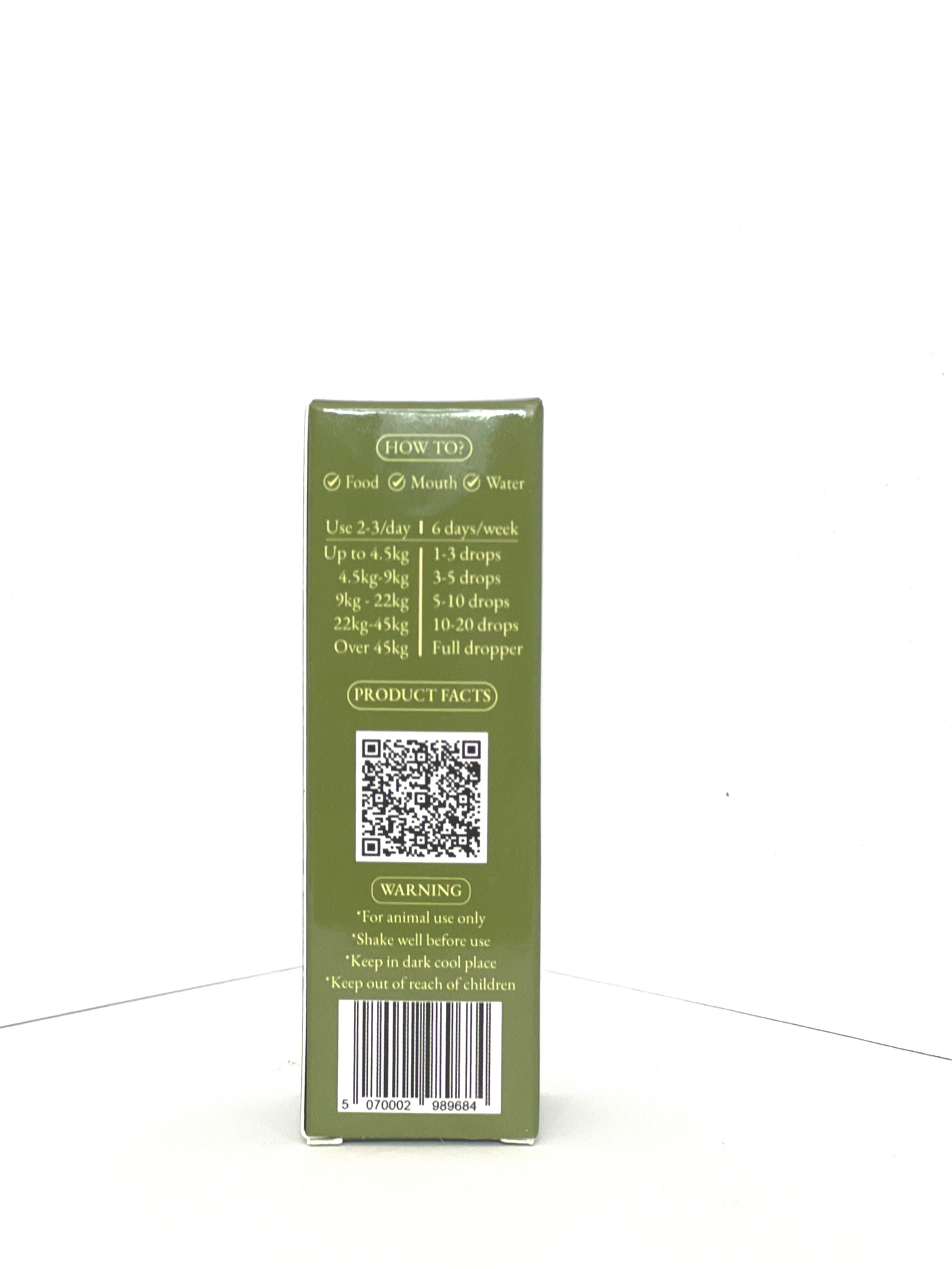 Natural Herbal Calming Drops For Pets 'Anicalm’ Munati, 15ml
