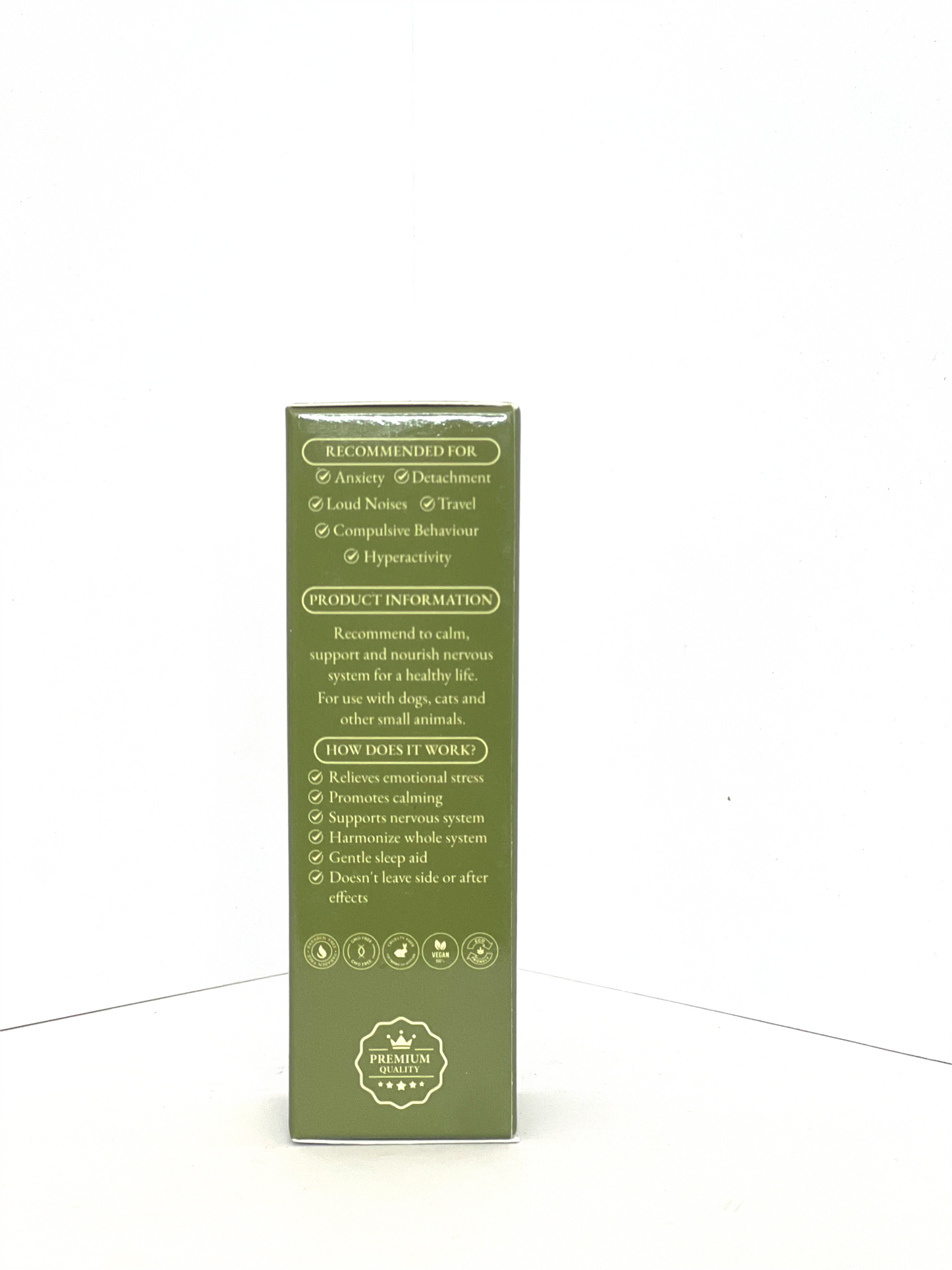 Natural Herbal Calming Drops For Pets 'Anicalm’ Munati, 15ml