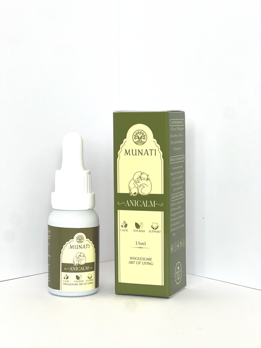 Natural Herbal Calming Drops For Pets 'Anicalm’ Munati, 15ml