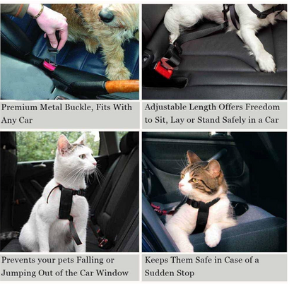 Adjustable Pet Car Seatbelt