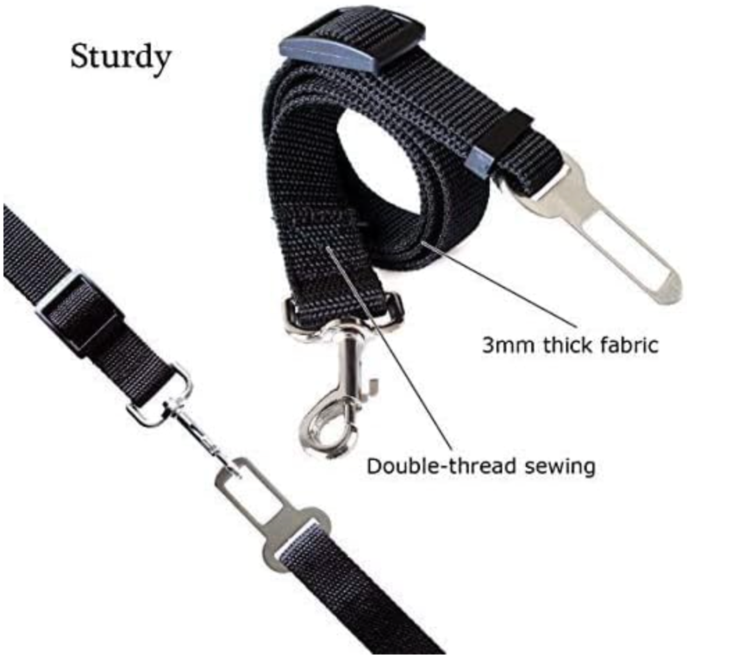 Adjustable Pet Car Seatbelt