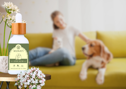 Natural Herbal Calming Drops For Pets ‘Anicalm’ Munati, 50ml