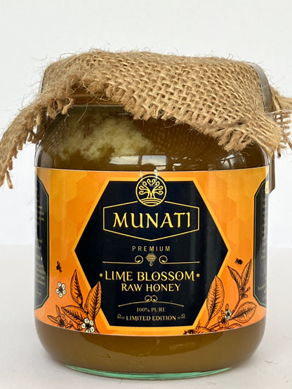 Premium Raw Lime Blossom Honey 454g